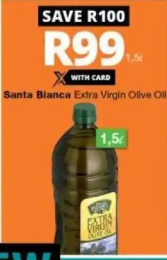 Checkers Santa Blanca Extra Virgin Olive Oil offer