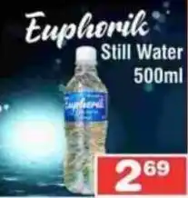 Euphorik Still Water 500ml