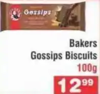 Advance Cash n Carry Bakers Gossips Biscuits 100g offer