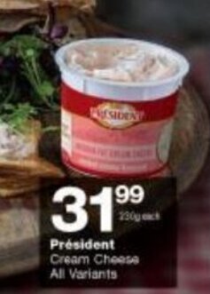 President Cream Cheese All Variants offer at Checkers