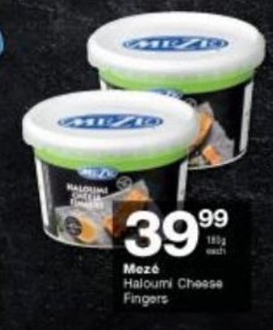 Checkers Meze Haloumi Cheese Fingers offer