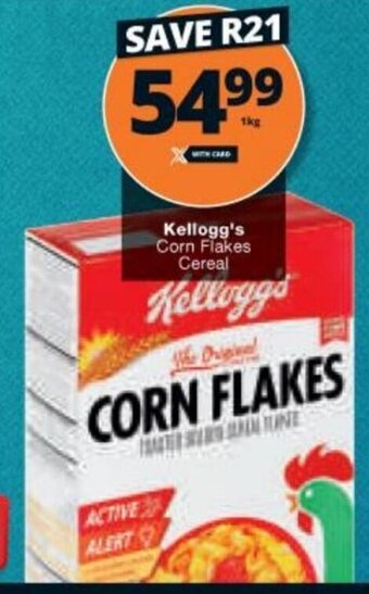 Checkers Kellogg's Corn Flakes Cereal offer