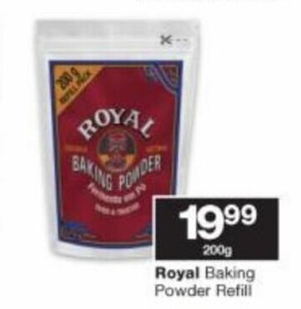Checkers Royal Baking Powder Refill 200g offer
