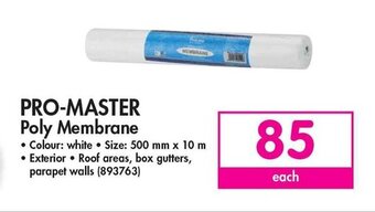Makro Pro-Master Poly Membrane offer
