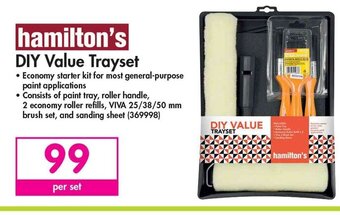 Makro Hamilton's DIY Value Trayset offer