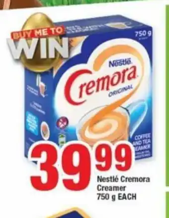 OK Foods Nestle Cremora Creamer 750g each offer