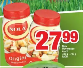 OK Foods Nola Mayonnaise Asstd. 730g-780g each offer