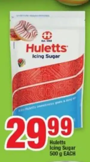 OK Foods Hullets Icing Sugar 500g each offer