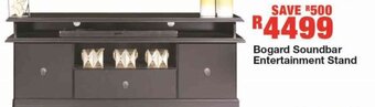 House & Home Bogard Soundbar Entertainment Stand offer
