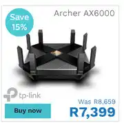 First Shop TP-Link Archer AX6000 offer