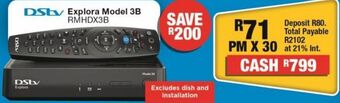 OK Furniture Dstv explora model 3b rmhdx3b offer