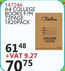 Africa Cash and Carry A4 College Books 147246 offer