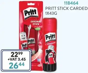 Africa Cash and Carry Pritt Stick Carded 118464 offer