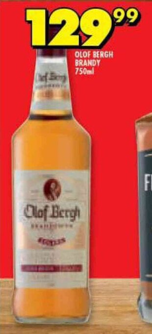 OLOF Bergh Brandy 750ml