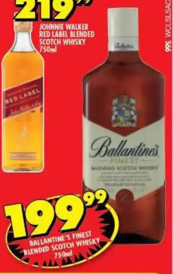 Shoprite Ballantine's Finest Blended Scotch Whisky 750 ml offer