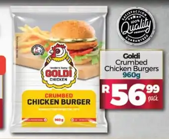 Take 'n Pay Goldi Crumbed Chicken Burgers 960g offer