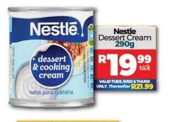 Take 'n Pay Nestle Dessert Cream 290g offer