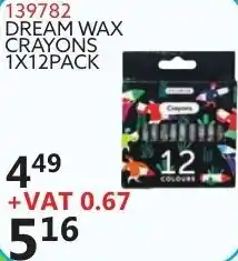 Africa Cash and Carry Dream Wax Crayons 139782 offer