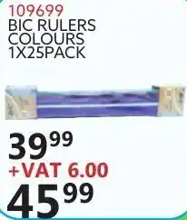 Africa Cash and Carry Bic Rulers Colours offer