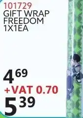 Gift Wrap Freedom 101729