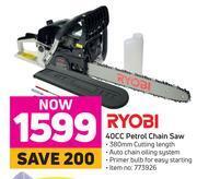 Game Ryobi 40cc Petrol Chain Saw offer