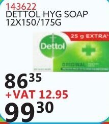 Africa Cash and Carry Dettol Hyg Soap 143622 offer