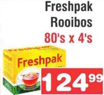 Freshpak Rooibos 80's x 4's