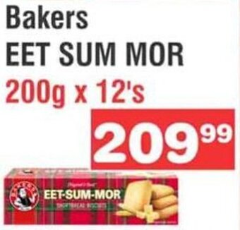 Advance Cash n Carry Bakers Eet Sum Mor 200g x 12's offer
