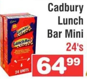 Cadbury Lunch Bar Mini 24's
