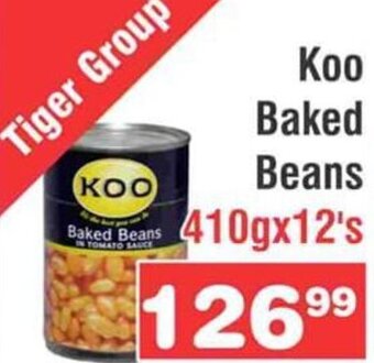 Advance Cash n Carry Koo Baked Beans 410g x 12's offer