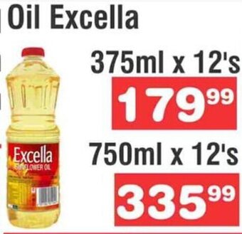 Advance Cash n Carry Oil Excella 375ml x 12's offer