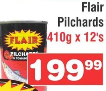 Advance Cash n Carry Flair Pilchards 410g x 12's offer