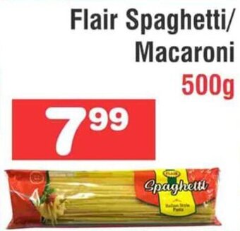 Advance Cash n Carry Flair Spaghetti/Macaroni 500g offer