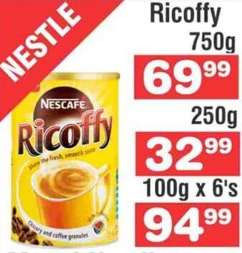 Advance Cash n Carry Ricoffy 750g offer