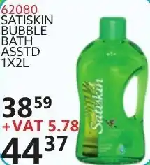 Satiskin Bubble Bath Asst. 62080
