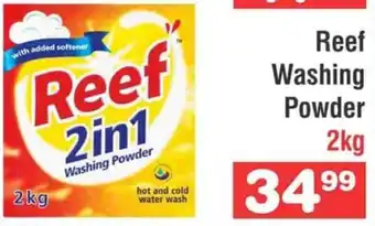 Advance Cash n Carry Reef Washing Powder 2kg offer