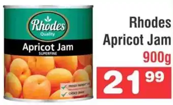 Advance Cash n Carry Rhodes Apricot Jam 900g offer