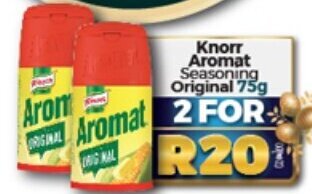 Take 'n Pay Knorr Aromat Seasoning Original 75g offer