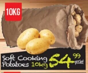 Take 'n Pay Soft Cooking Potatoes 10kg offer