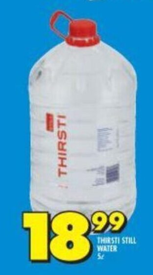 Thirsti Still Water 5L