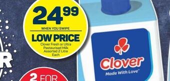 Pick n Pay Clover milk offer