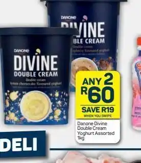 Pick n Pay Danone divine yoghurt 2 offer