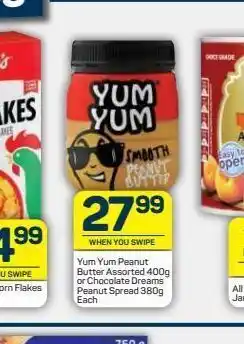 Pick n Pay Yum yum peanut butter offer