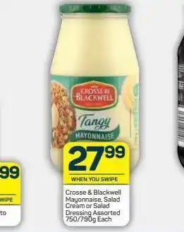 Pick n Pay Crosse & blackwell mayonnaise offer