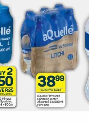 Pick n Pay Aquelle water offer