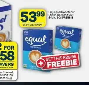 Pick n Pay Equal sweetener offer