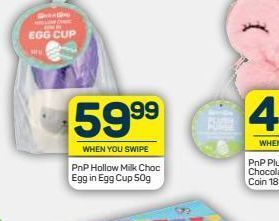 Pick n Pay Pnp chocolate egg offer