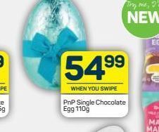 Pick n Pay Pnp chocolate egg offer