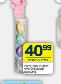 Pick n Pay Pnp chocolate egg offer