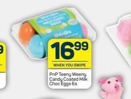 Pick n Pay Pnp chocolate egg offer